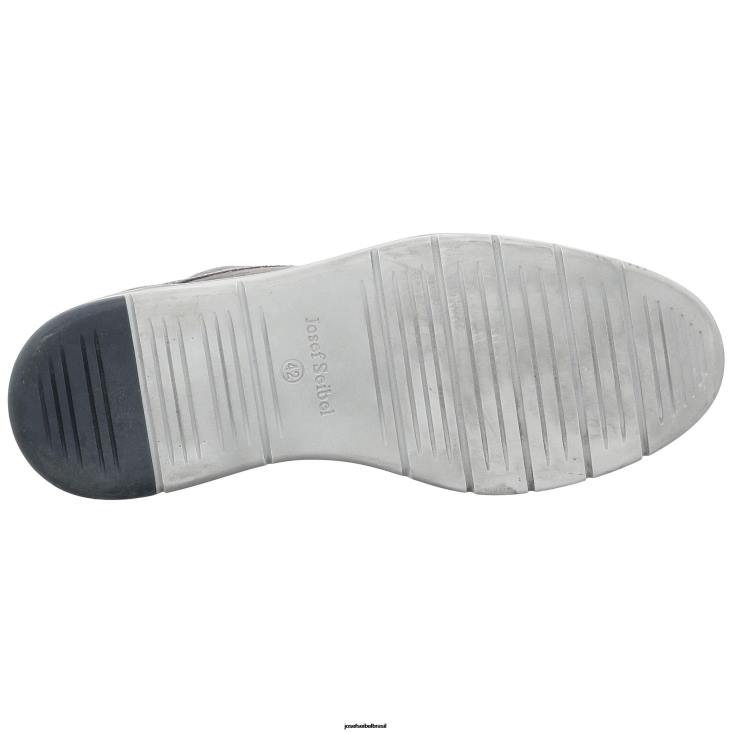 homens Josef Seibel Tyler 33 camurça taupe Amarrar os sapatos F86Z335