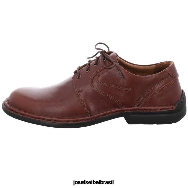 homens Josef Seibel Walt conhaque Amarrar os sapatos F86Z291