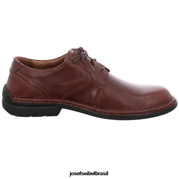 homens Josef Seibel Walt conhaque Amarrar os sapatos F86Z291