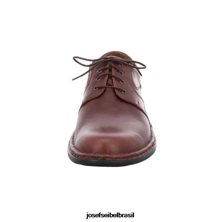 homens Josef Seibel Walt conhaque Amarrar os sapatos F86Z291