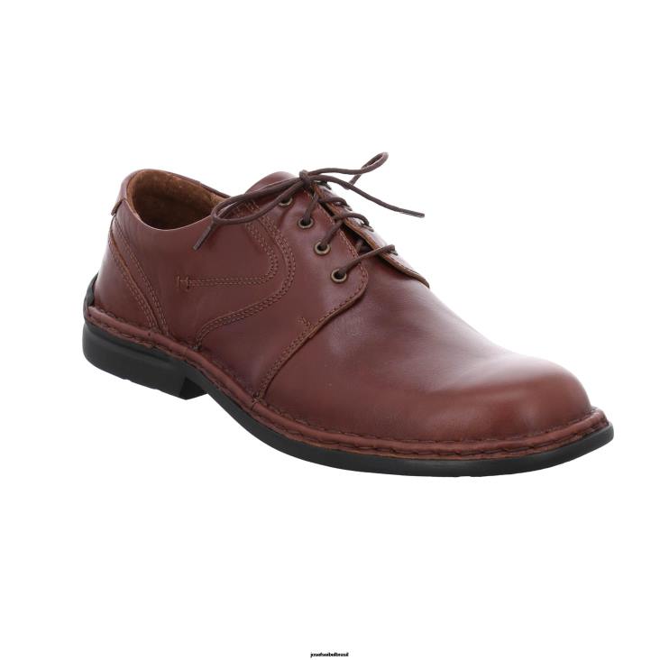 homens Josef Seibel Walt preto Amarrar os sapatos F86Z290