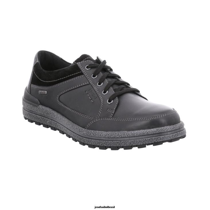 homens Josef Seibel emil 58 preto Amarrar os sapatos F86Z321