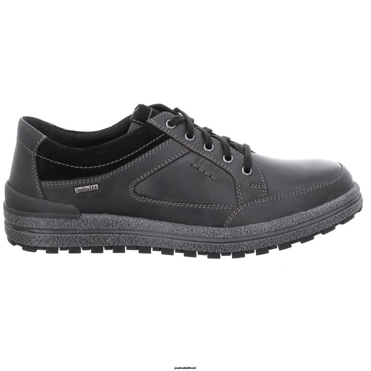 homens Josef Seibel emil 58 preto Amarrar os sapatos F86Z321