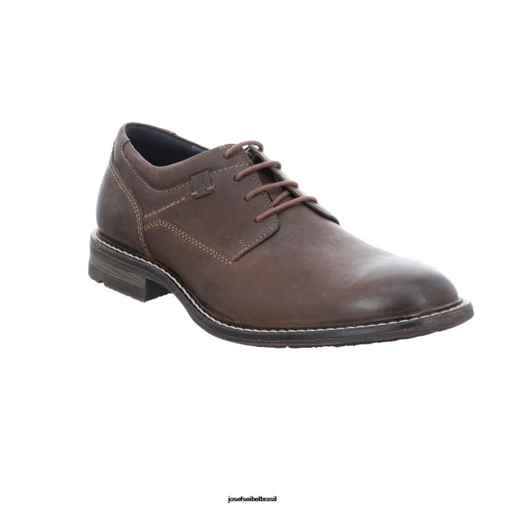 homens Josef Seibel início 05 camelo Amarrar os sapatos F86Z285
