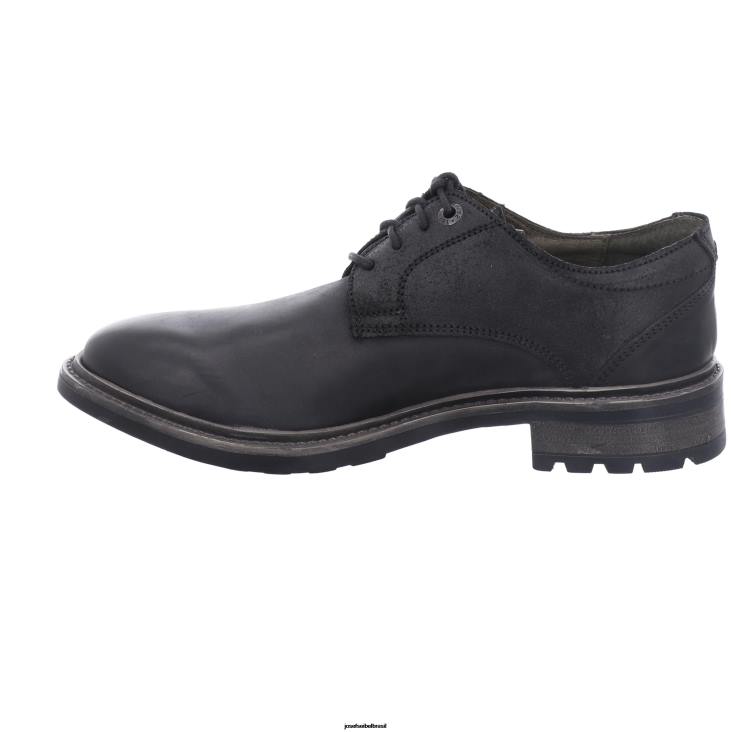 homens Josef Seibel oscar 05 moro Amarrar os sapatos F86Z329