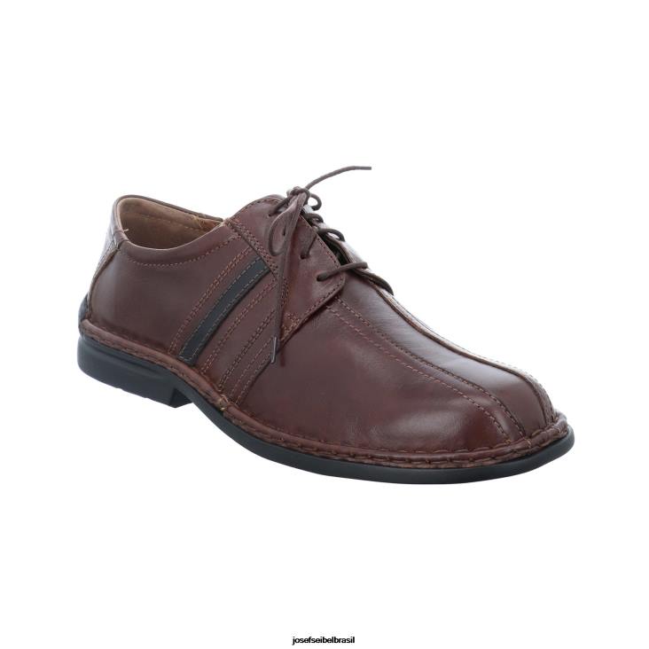 homens Josef Seibel vigo 02 marrom Amarrar os sapatos F86Z289