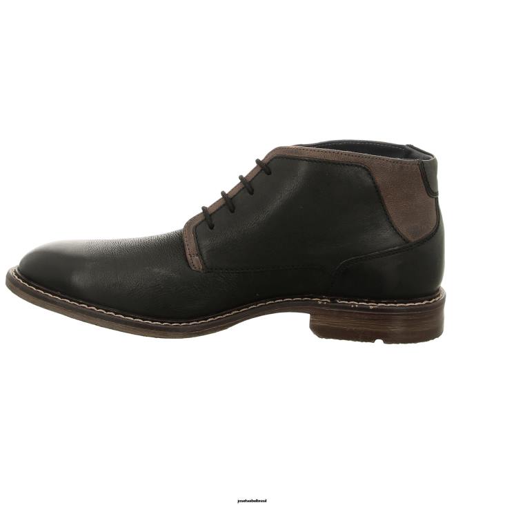 homens Josef Seibel conde 04 preto botas F86Z356