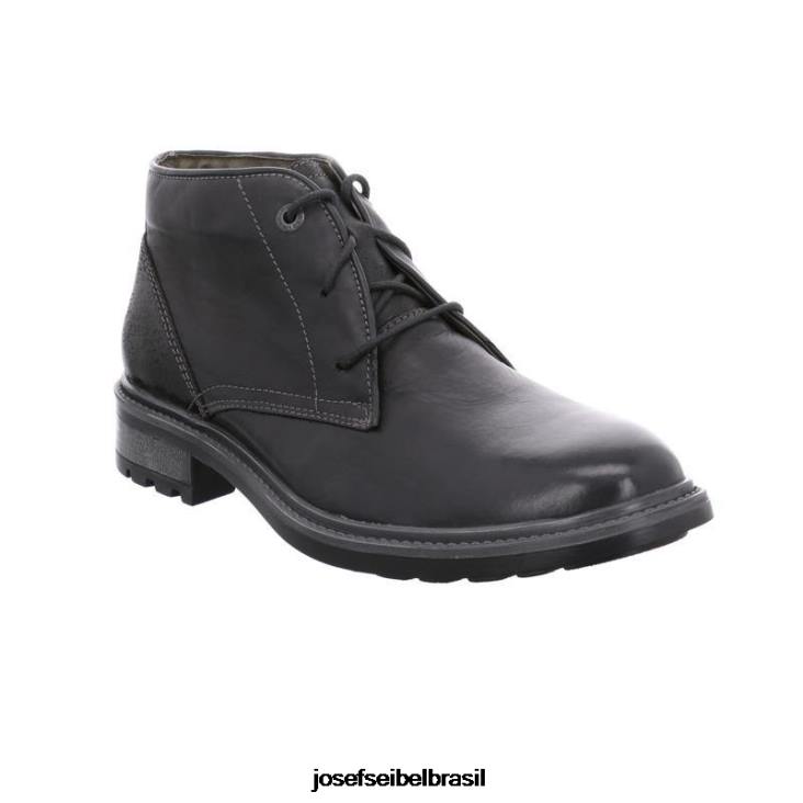homens Josef Seibel oscar 11 preto botas F86Z361