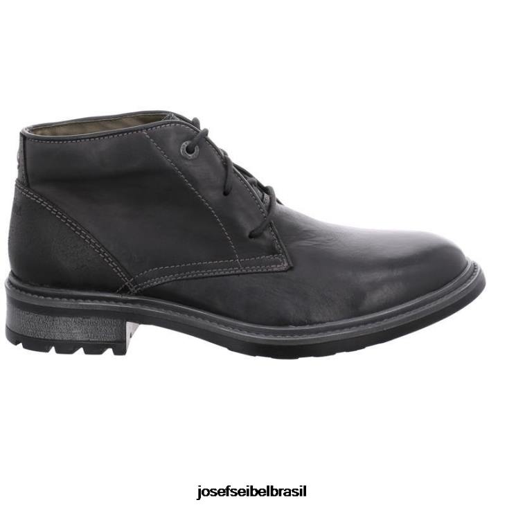 homens Josef Seibel oscar 11 preto botas F86Z361