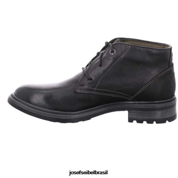 homens Josef Seibel oscar 11 preto botas F86Z361