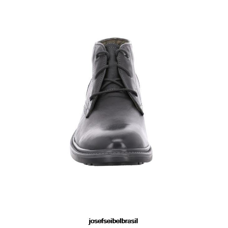 homens Josef Seibel oscar 11 preto botas F86Z361
