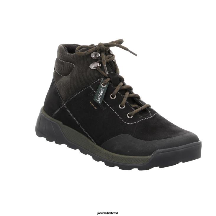 homens Josef Seibel raio 54 preto botas F86Z353