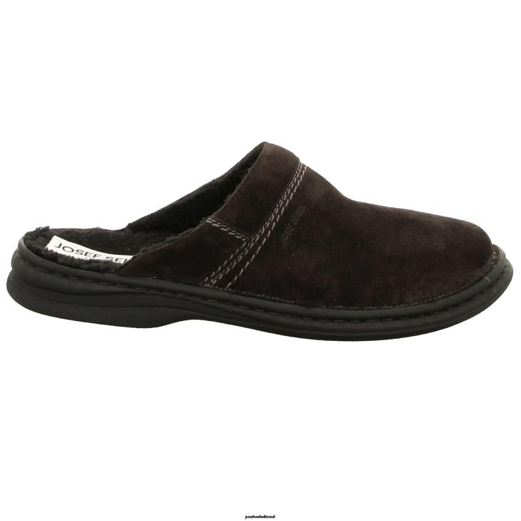 homens Josef Seibel máximo 67 preto chinelos F86Z319