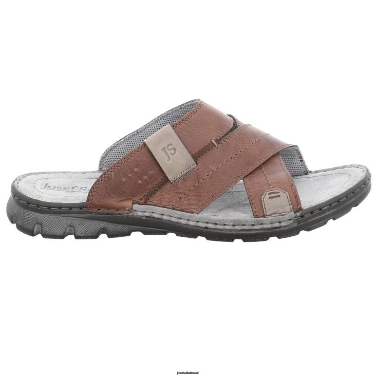 homens Josef Seibel João 04 castanha sandálias F86Z372