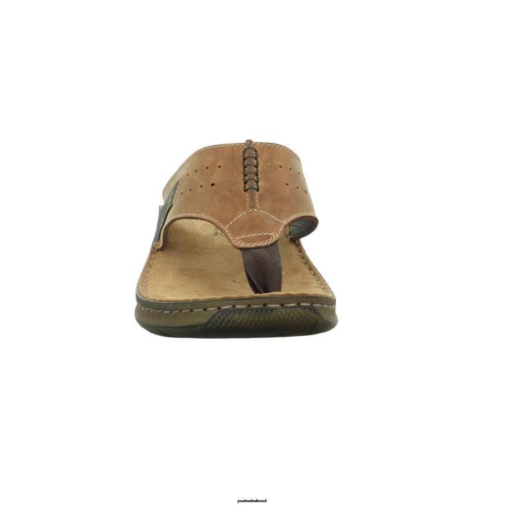 homens Josef Seibel dissidente 05 castanha sandálias F86Z371