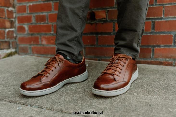 homens Josef Seibel davi 03 conhaque sapatos de academia F86Z296