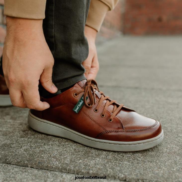 homens Josef Seibel davi 03 conhaque sapatos de academia F86Z296