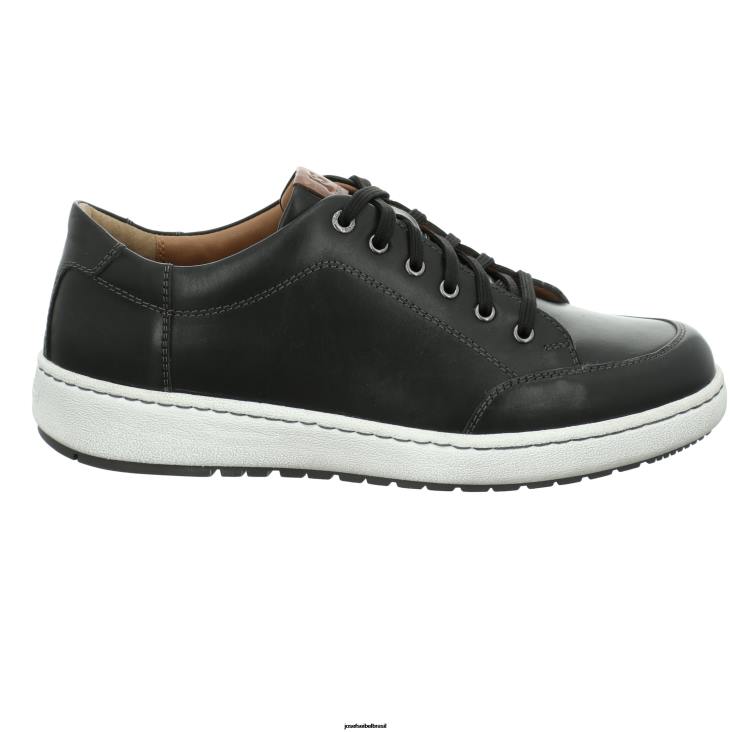 homens Josef Seibel davi 03 preto sapatos de academia F86Z299