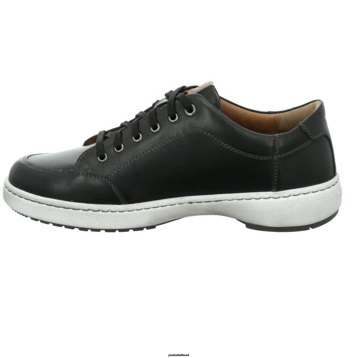 homens Josef Seibel davi 03 preto sapatos de academia F86Z299