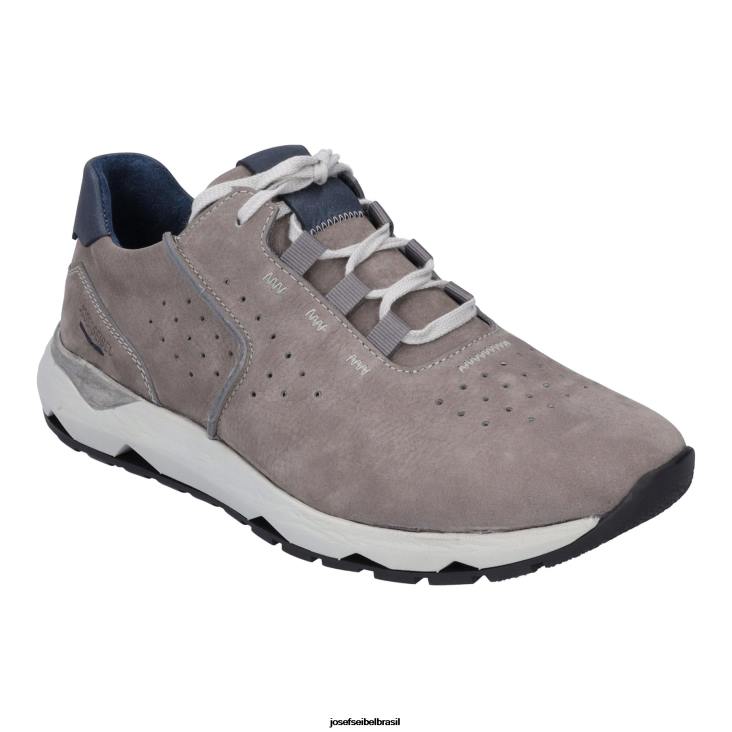 homens Josef Seibel jeremias 01 cinza sapatos de academia F86Z346