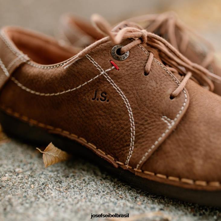 mulheres Josef Seibel fergey 20 castanha Amarrar os sapatos F86Z20