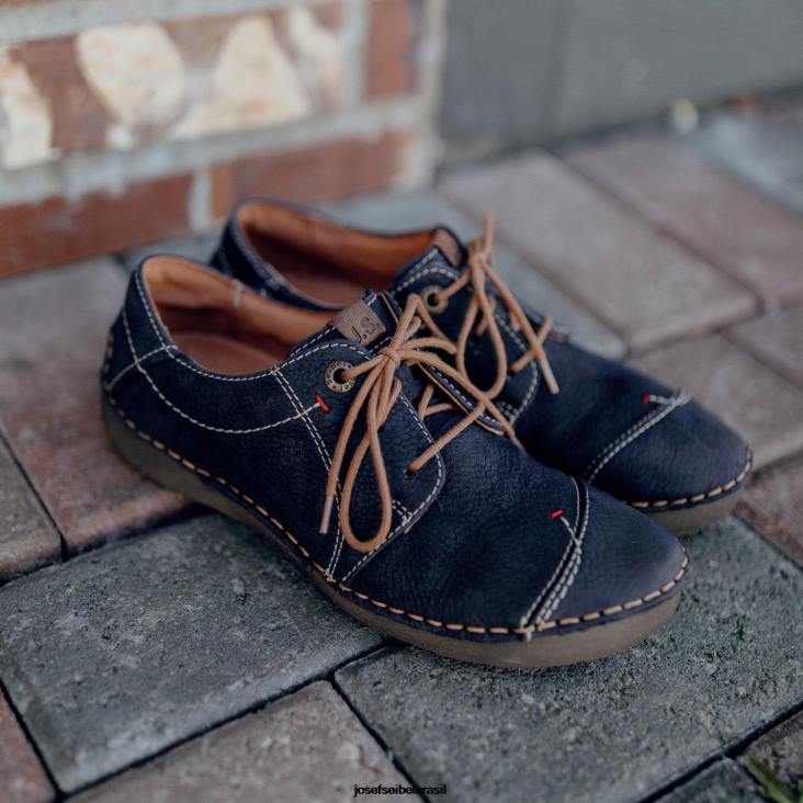 mulheres Josef Seibel fergey 20 oceano Amarrar os sapatos F86Z25