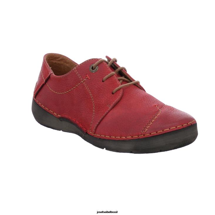 mulheres Josef Seibel fergey 20 vermelho Amarrar os sapatos F86Z23