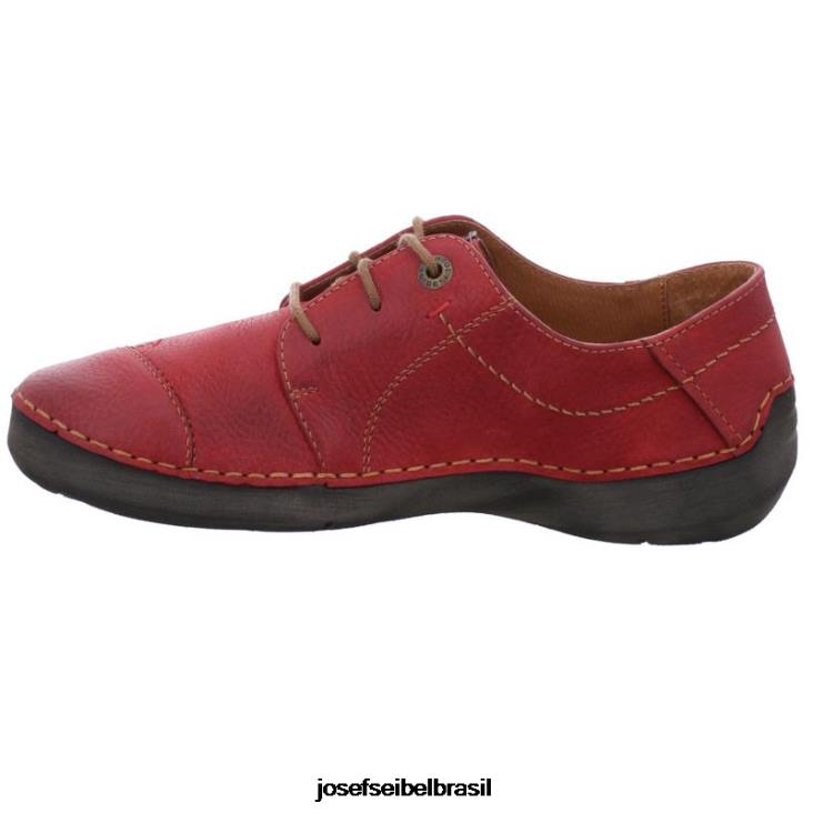 mulheres Josef Seibel fergey 20 vermelho Amarrar os sapatos F86Z23