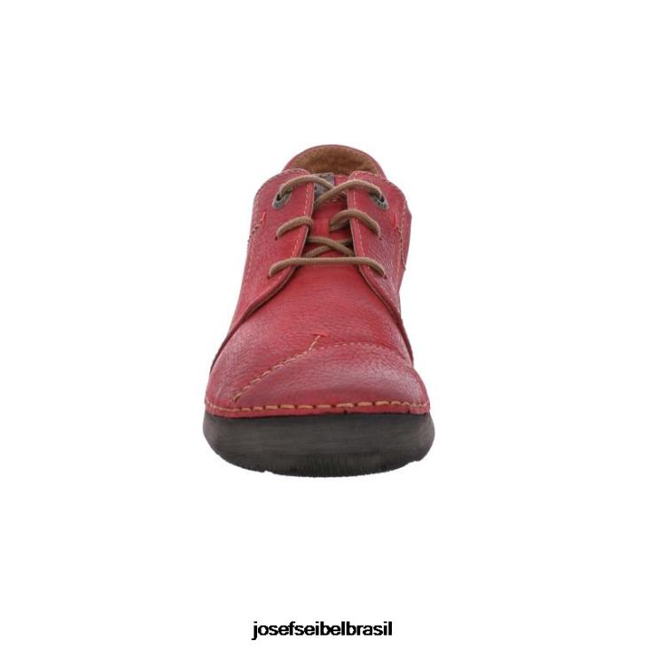 mulheres Josef Seibel fergey 20 vermelho Amarrar os sapatos F86Z23