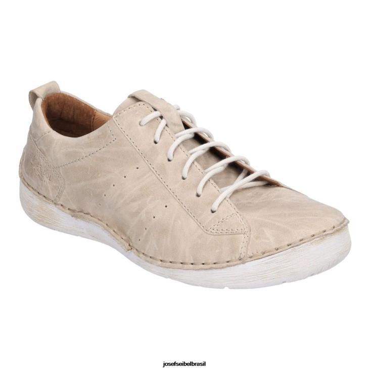 mulheres Josef Seibel fergey 56 creme Amarrar os sapatos F86Z26
