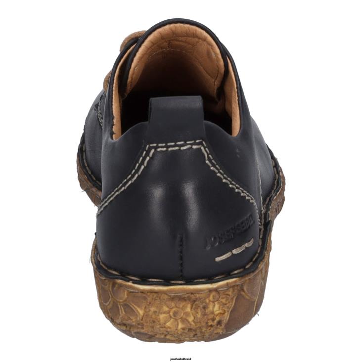 mulheres Josef Seibel rosália 50 preto Amarrar os sapatos F86Z168