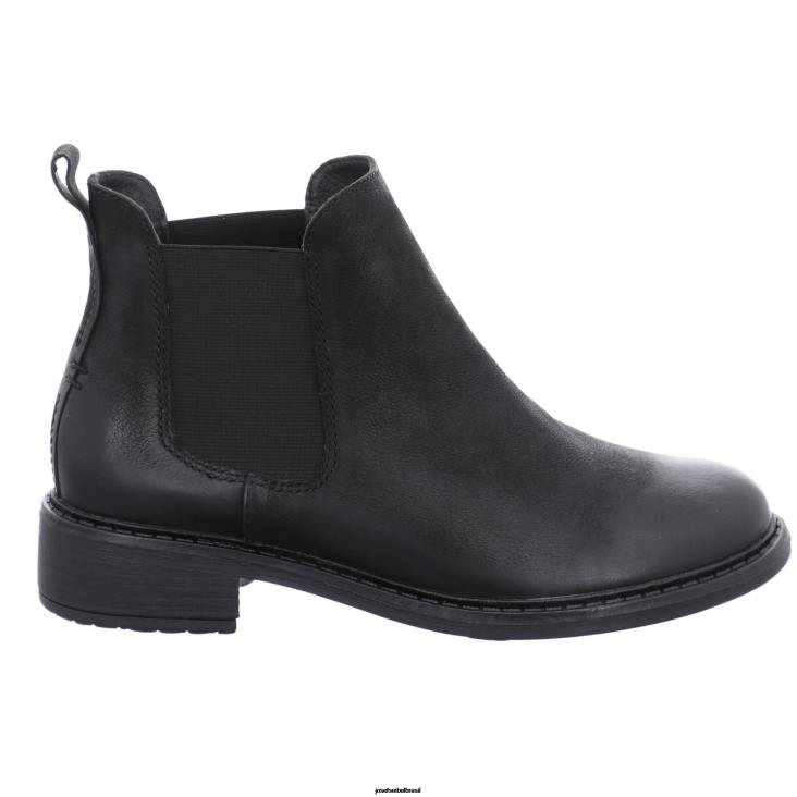 mulheres Josef Seibel Selena 18 preto botas F86Z258