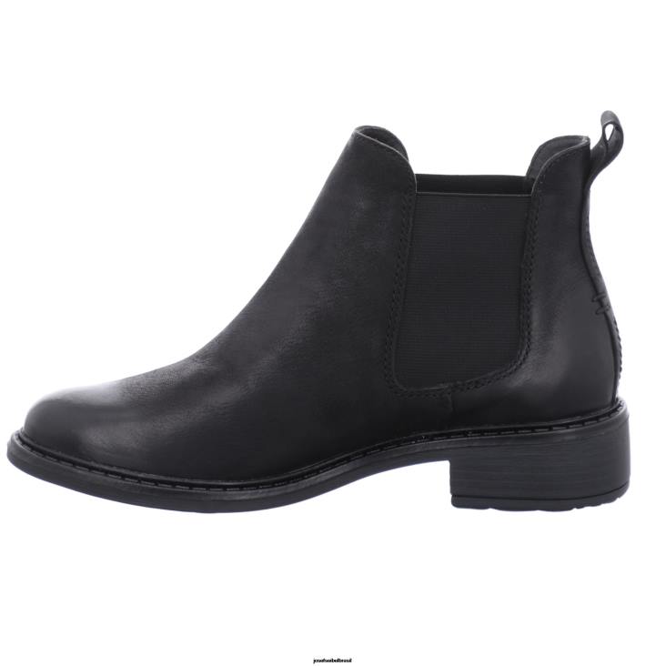 mulheres Josef Seibel Selena 18 preto botas F86Z258