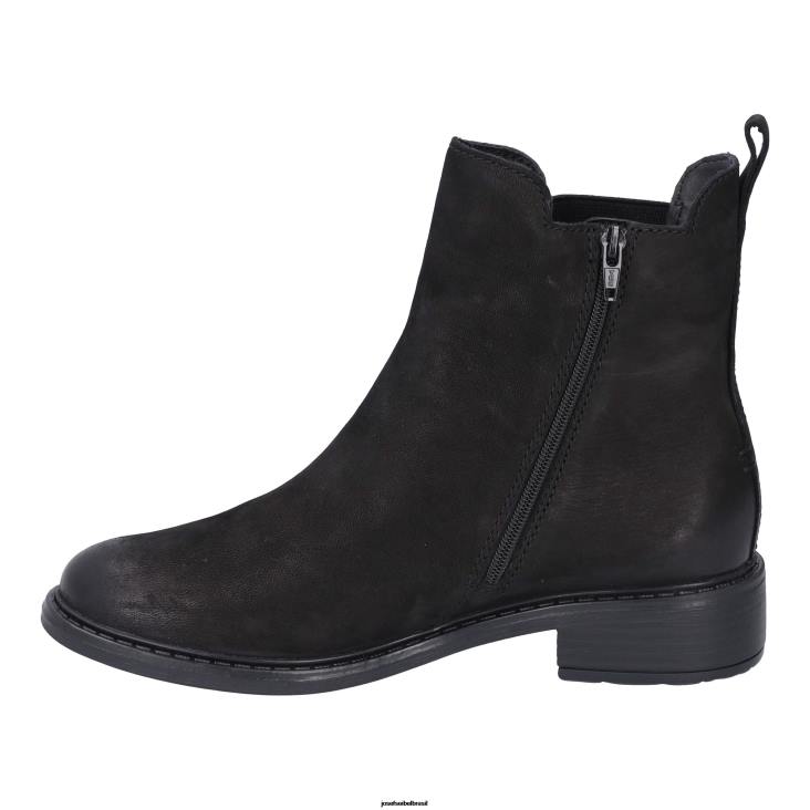 mulheres Josef Seibel Selena 19 preto botas F86Z240