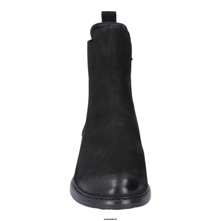 mulheres Josef Seibel Selena 19 preto botas F86Z240