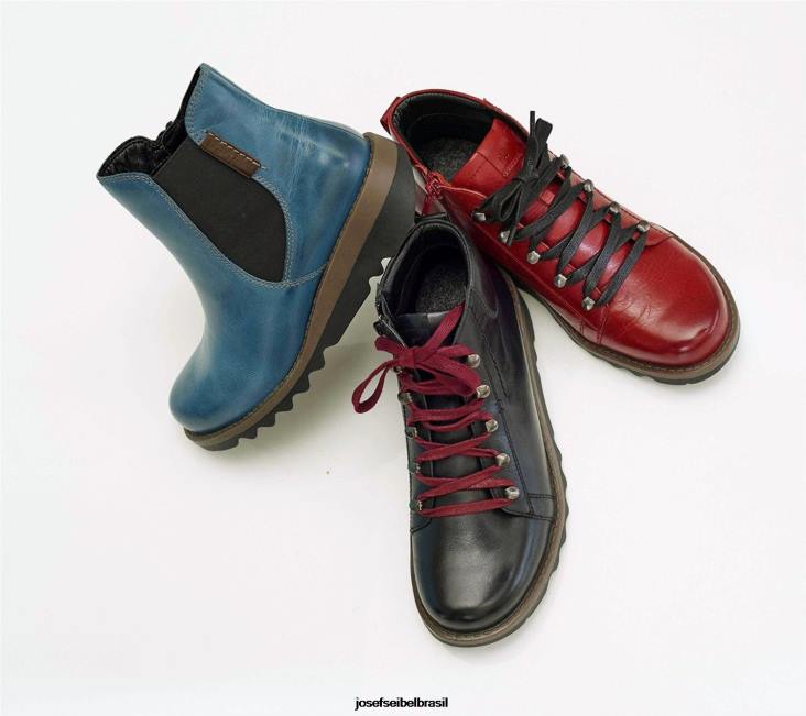 mulheres Josef Seibel lina 09 preto botas F86Z260