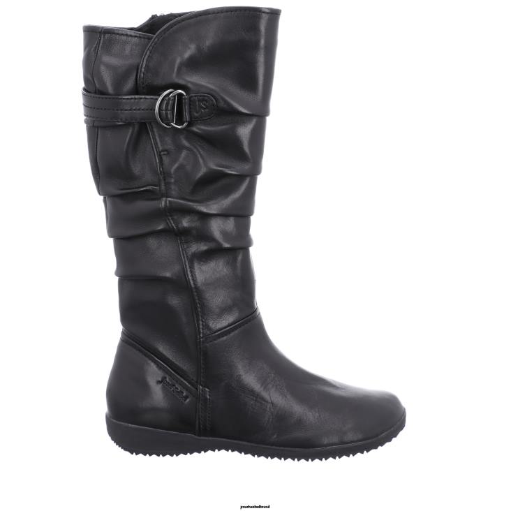 mulheres Josef Seibel naly 23 preto botas F86Z211