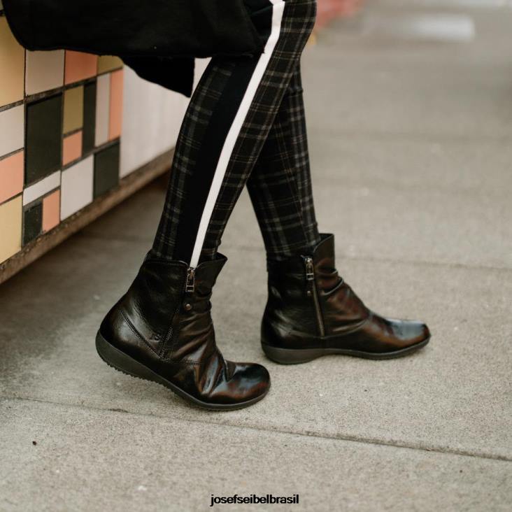 mulheres Josef Seibel naly 24 preto botas F86Z209