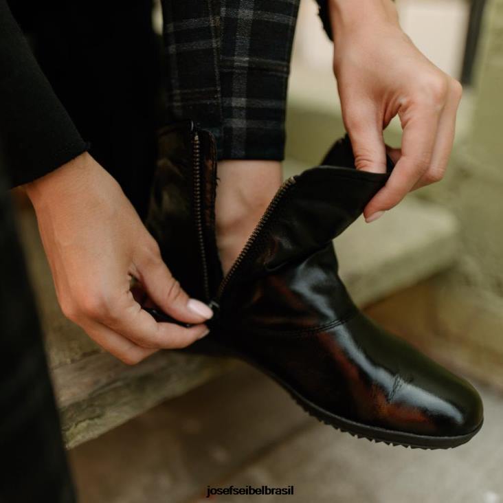 mulheres Josef Seibel naly 24 preto botas F86Z209