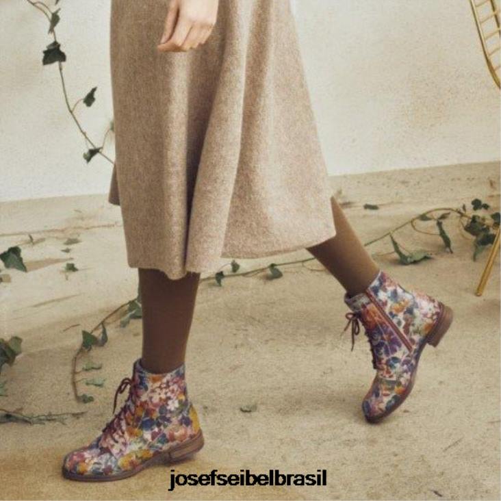 mulheres Josef Seibel sanja 01 impressão multicolor botas F86Z238