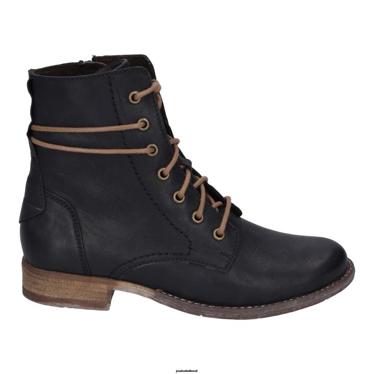 mulheres Josef Seibel siena 70 preto botas F86Z215
