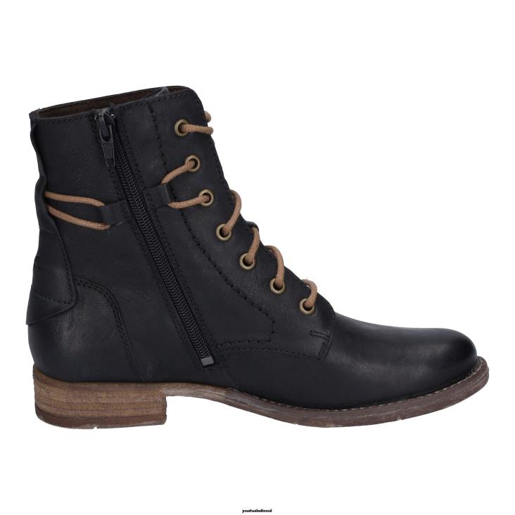 mulheres Josef Seibel siena 70 preto botas F86Z215