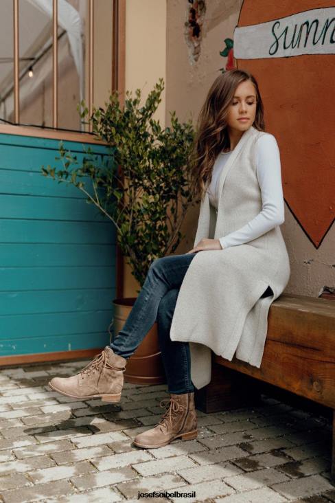 mulheres Josef Seibel siena 70 taupe botas F86Z213