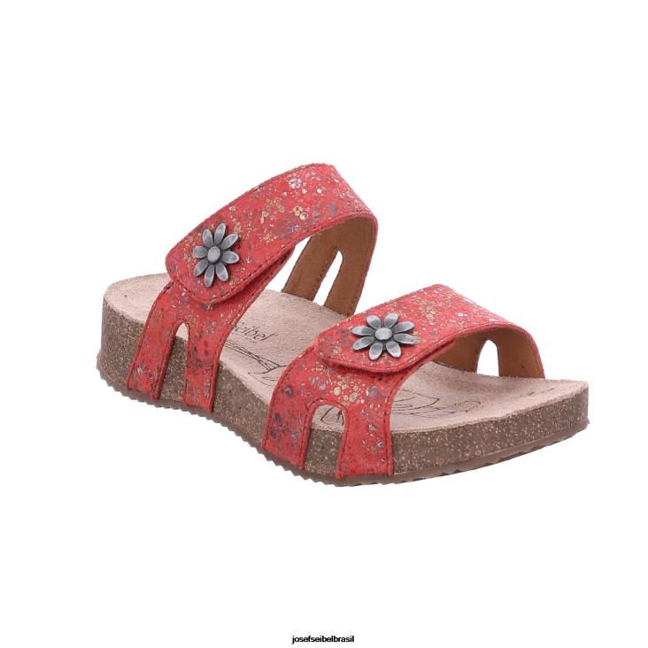 mulheres Josef Seibel Tonga 04 branco sandálias F86Z68