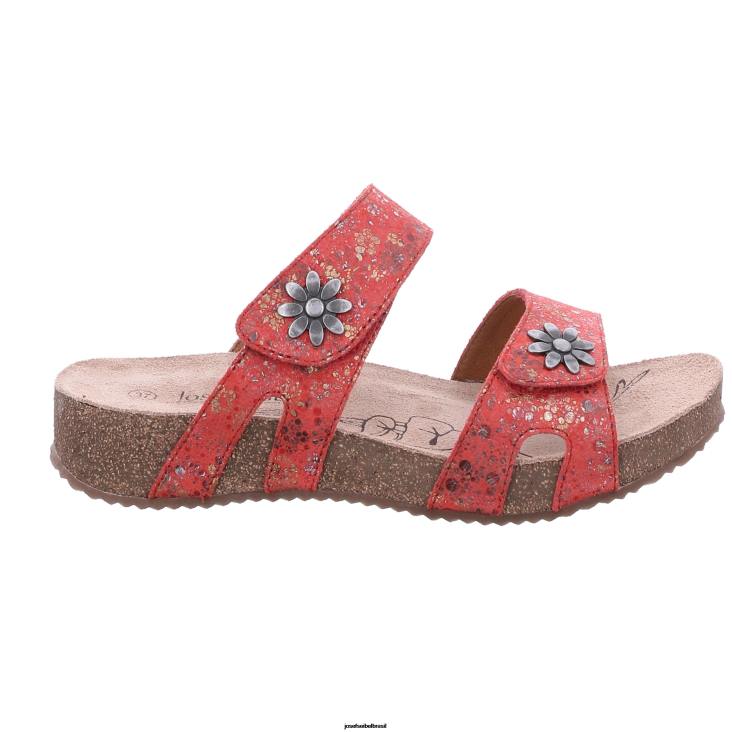 mulheres Josef Seibel Tonga 04 branco sandálias F86Z68