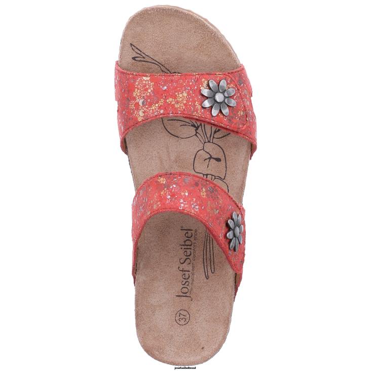 mulheres Josef Seibel Tonga 04 branco sandálias F86Z68