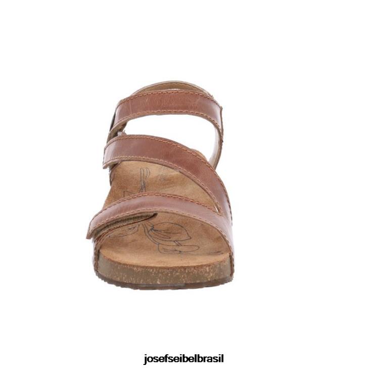 mulheres Josef Seibel Tonga 25 camelo sandálias F86Z71