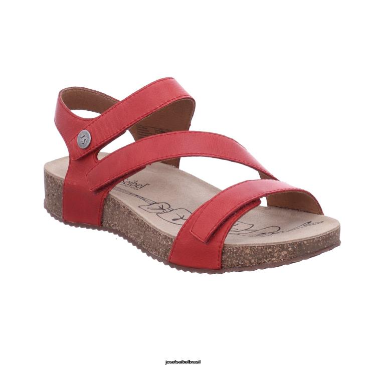 mulheres Josef Seibel Tonga 25 vermelho sandálias F86Z74