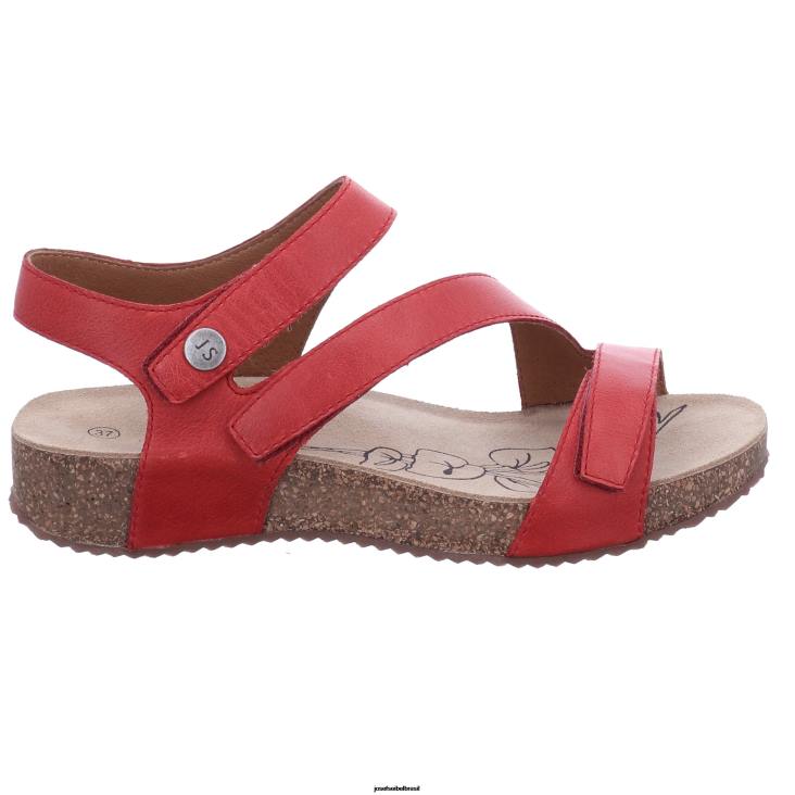 mulheres Josef Seibel Tonga 25 vermelho sandálias F86Z74