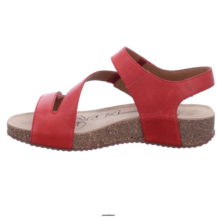 mulheres Josef Seibel Tonga 25 vermelho sandálias F86Z74